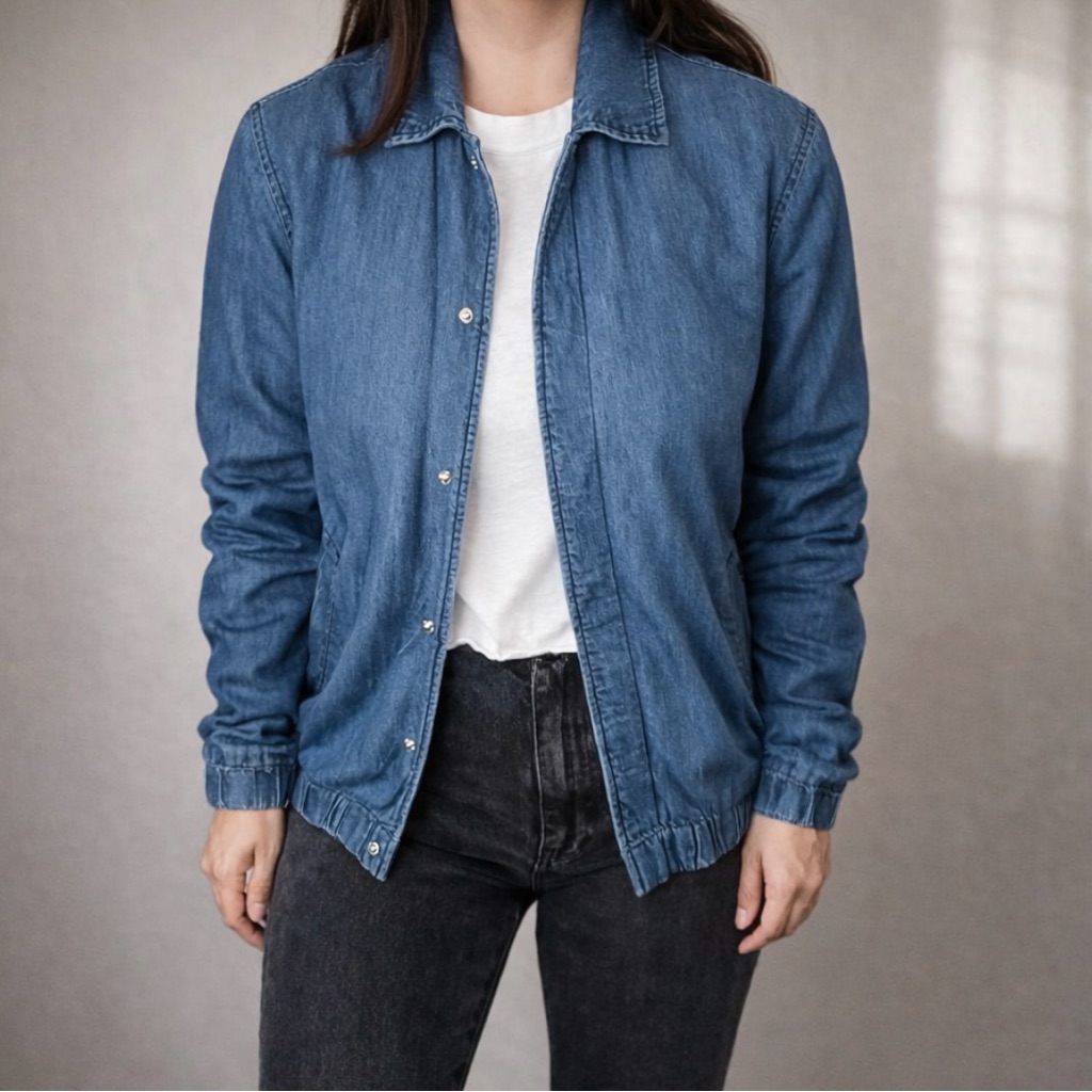Scotch & Soda Amsterdams Blauw Denim Jacket